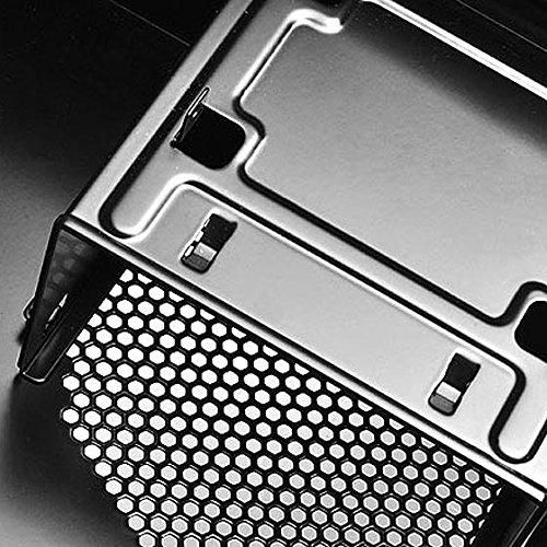 SilverStone SST-FTZ01B Black Mini-ITX Gaming PC Case - Compact High Performance Fortress Design for Small Form Factor Builds | Perfect for Home Theater PCs, LAN Parties & Space-Saving Gaming Setups