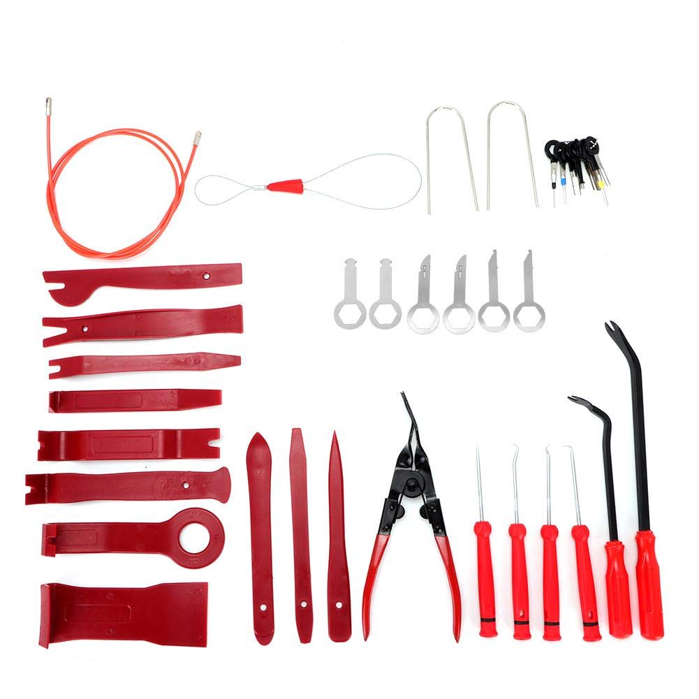 39pcs Car Interior Trim Removal Tool Kit - Pry Tools for Door Panel, Dashboard & Audio Installation | Perfect for Auto Repair, DIY Car Upgrades & Professional Mechanics