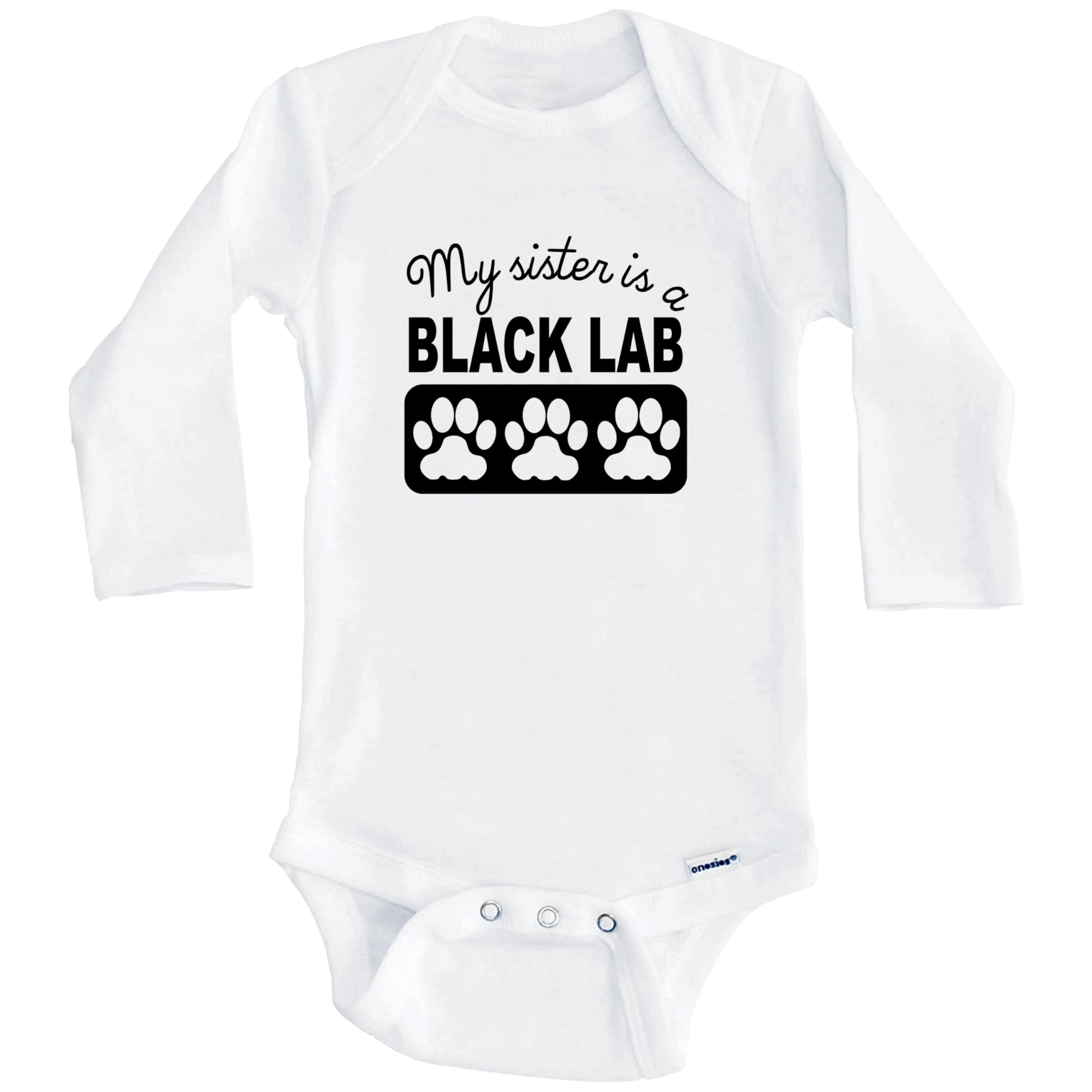 My Sister is A Black Lab