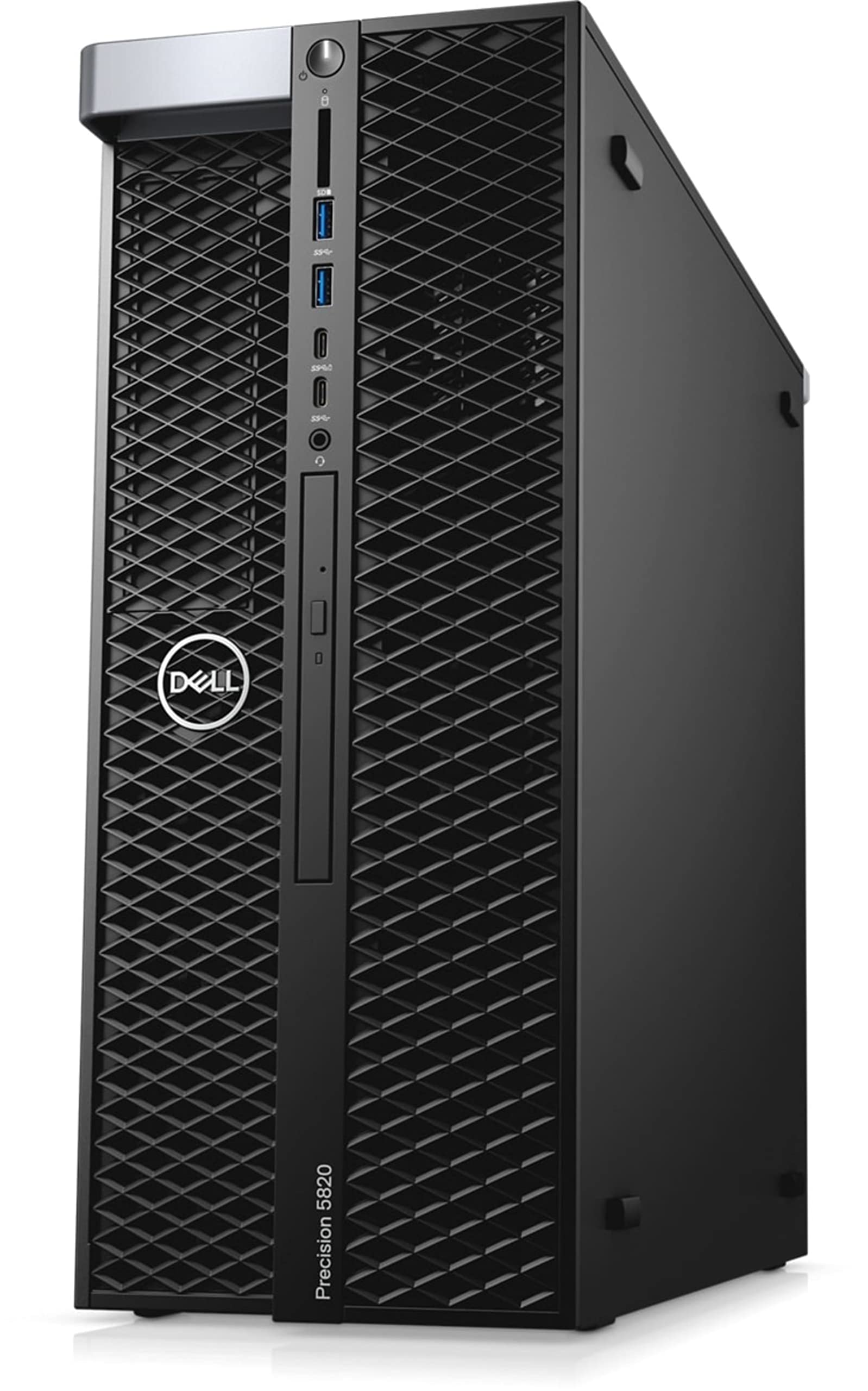 Dell Precision T5820 Workstation Desktop PC - Intel Xeon W-2225 Processor, 4 Cores @ 4.6GHz, 64GB RAM, 2TB HDD + 512GB SSD, NVIDIA Quadro P1000 4GB GDDR5, Windows 10 Pro (Renewed) - Perfect for 3D Modeling, Video Editing & CAD Design