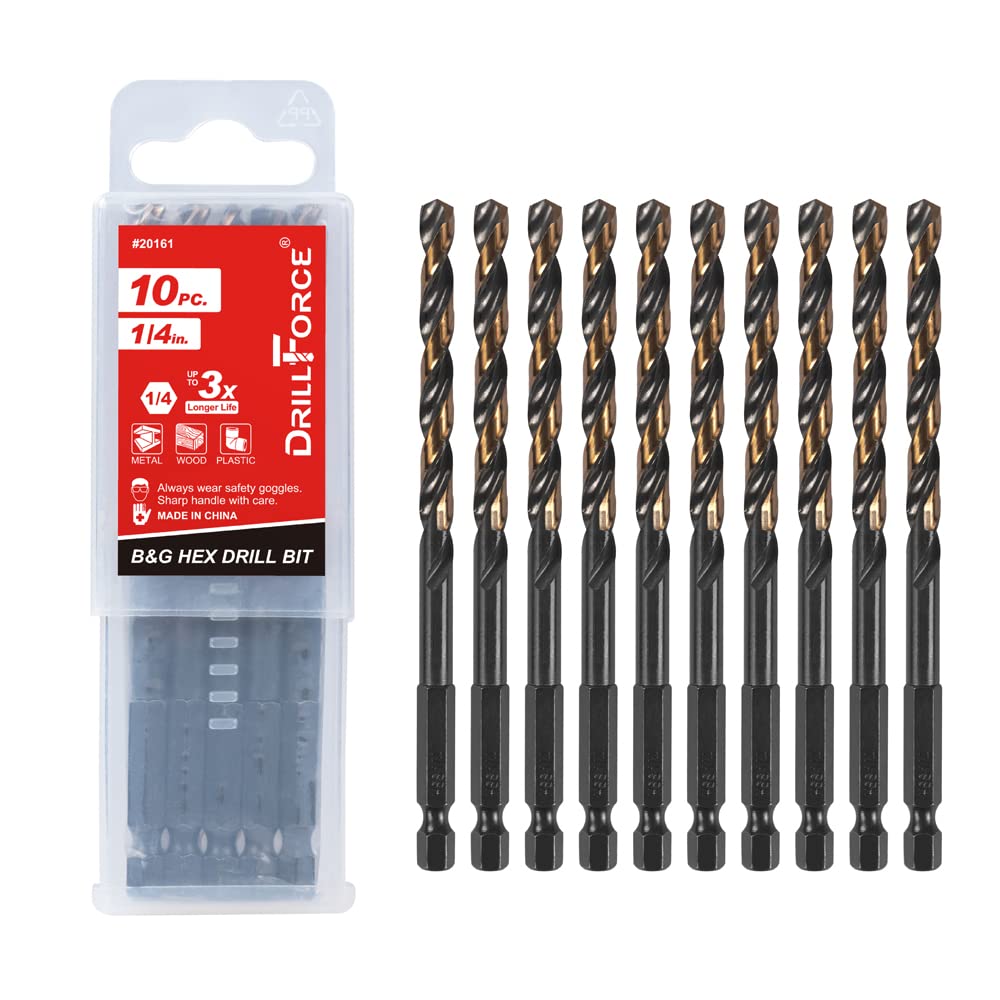 10PCS 1/4