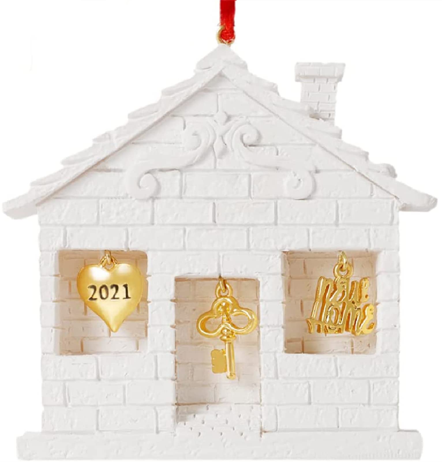 2021 New Christmas Ornament for Home Decor - Unique Housewarming Gift Ideas for New Homeowners | Perfect for Holiday Decorations & New Home Celebrations