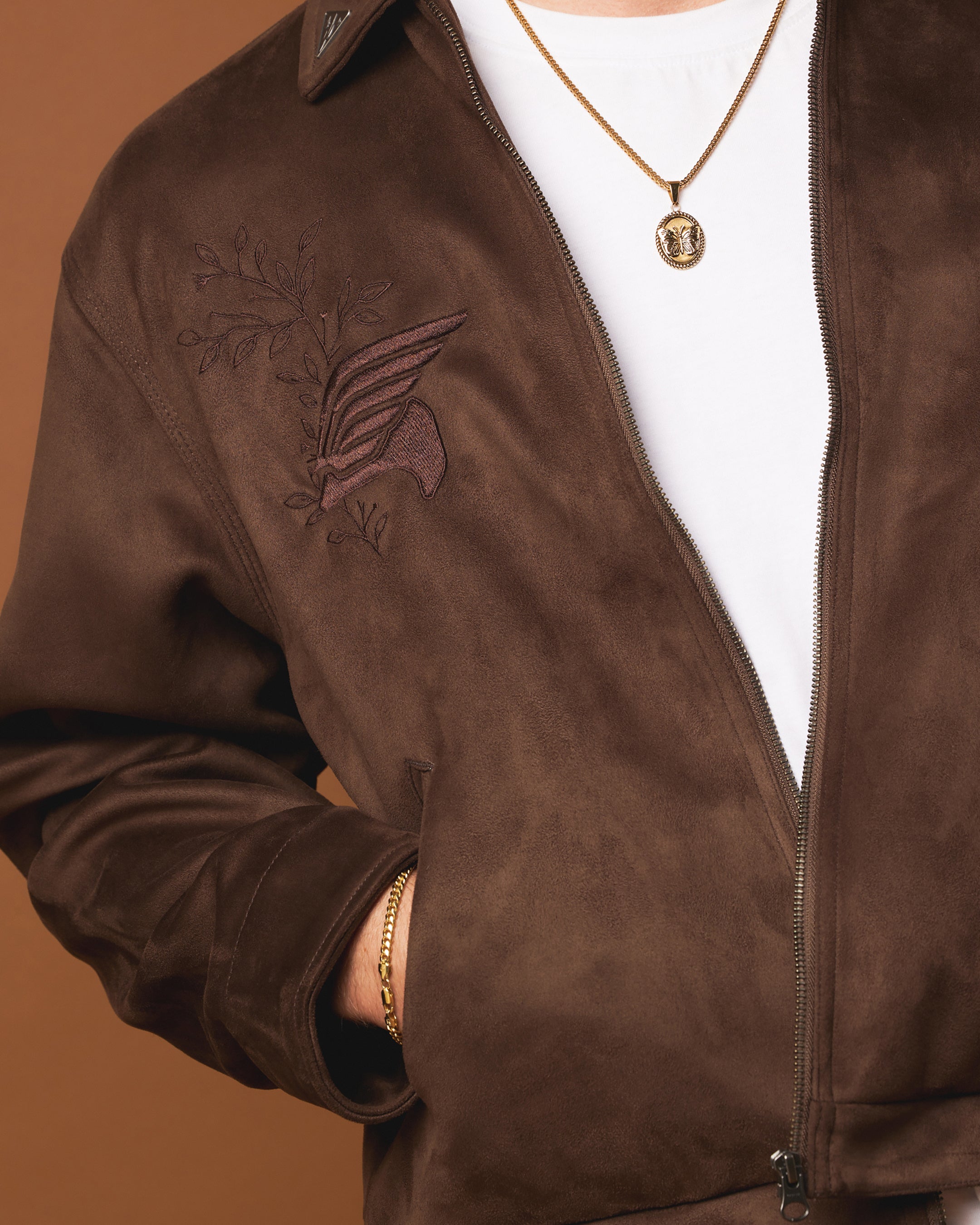 404 Smokehouse Work Jacket for Men - Durable Brown Workwear Coat for Outdoor Labor, Construction & Farming - Heavy Duty Utility Jacket with Multiple Pockets