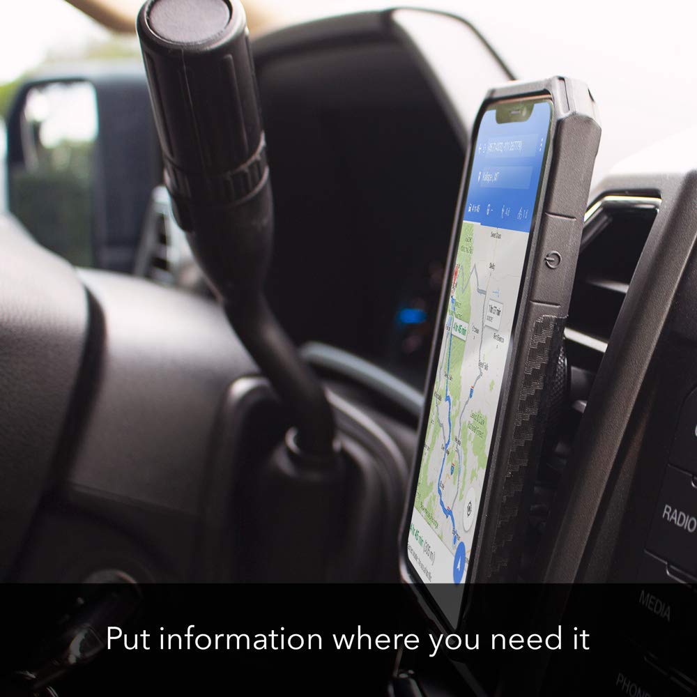 Rokform Rugged Case for iPhone 11 Pro Max with Super Grip Car Vent Mount - Heavy Duty Protection for Truck, Van & Off-Road Use | Perfect for Commuting, Travel & Outdoor Adventures