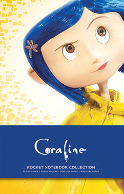 Coraline Pocket Notebook Collection - Mini Travel Journal, Planner & Sketchbook for Students, Artists & Writers - Perfect for Daily Notes, Doodles & Creative Writing