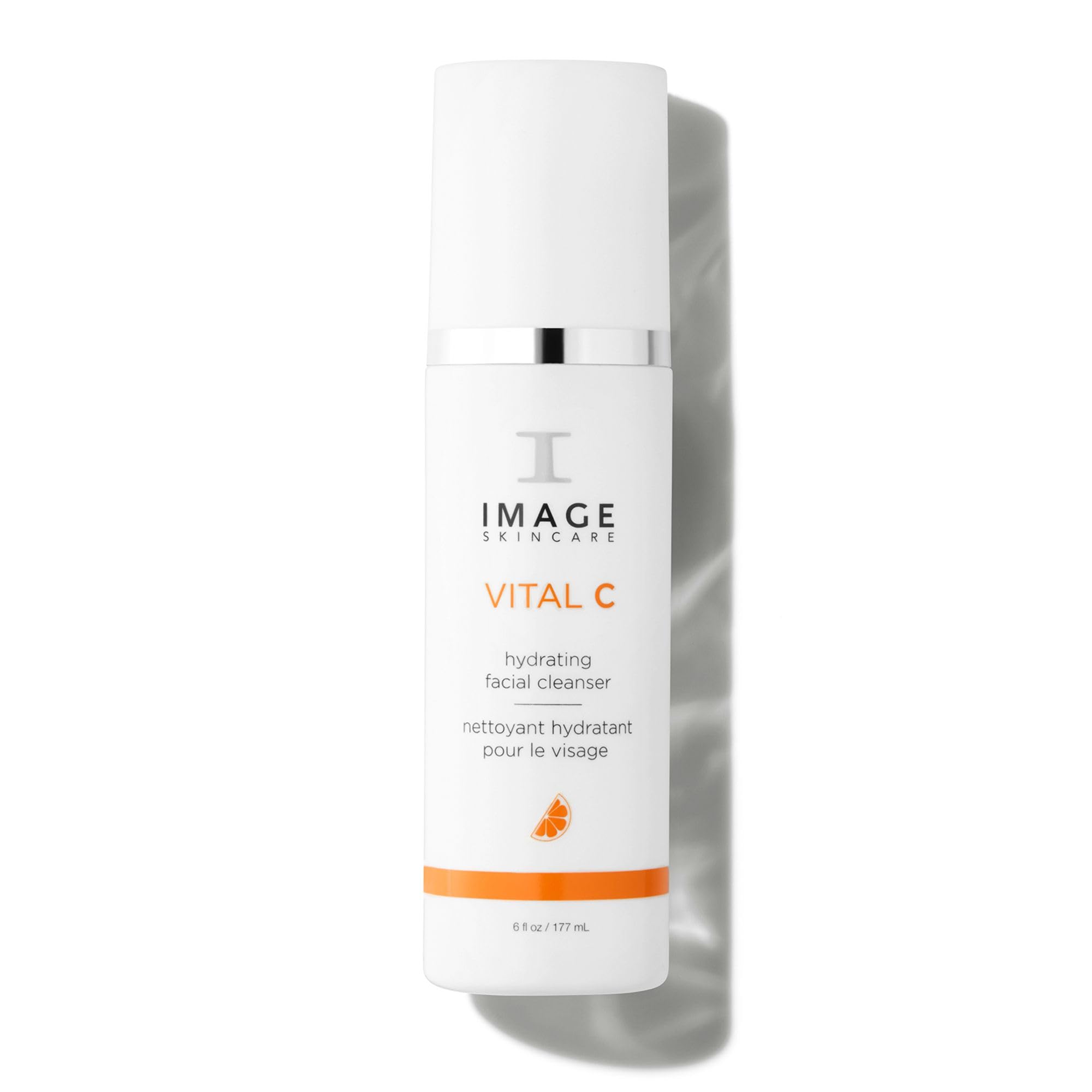 IMAGE Skincare VITAL C Hydrating Facial Cleanser - Vitamin C, E & A Enriched Gentle Face Wash for Dry & Sensitive Skin | Daily Hydration & Brightening Skincare Routine