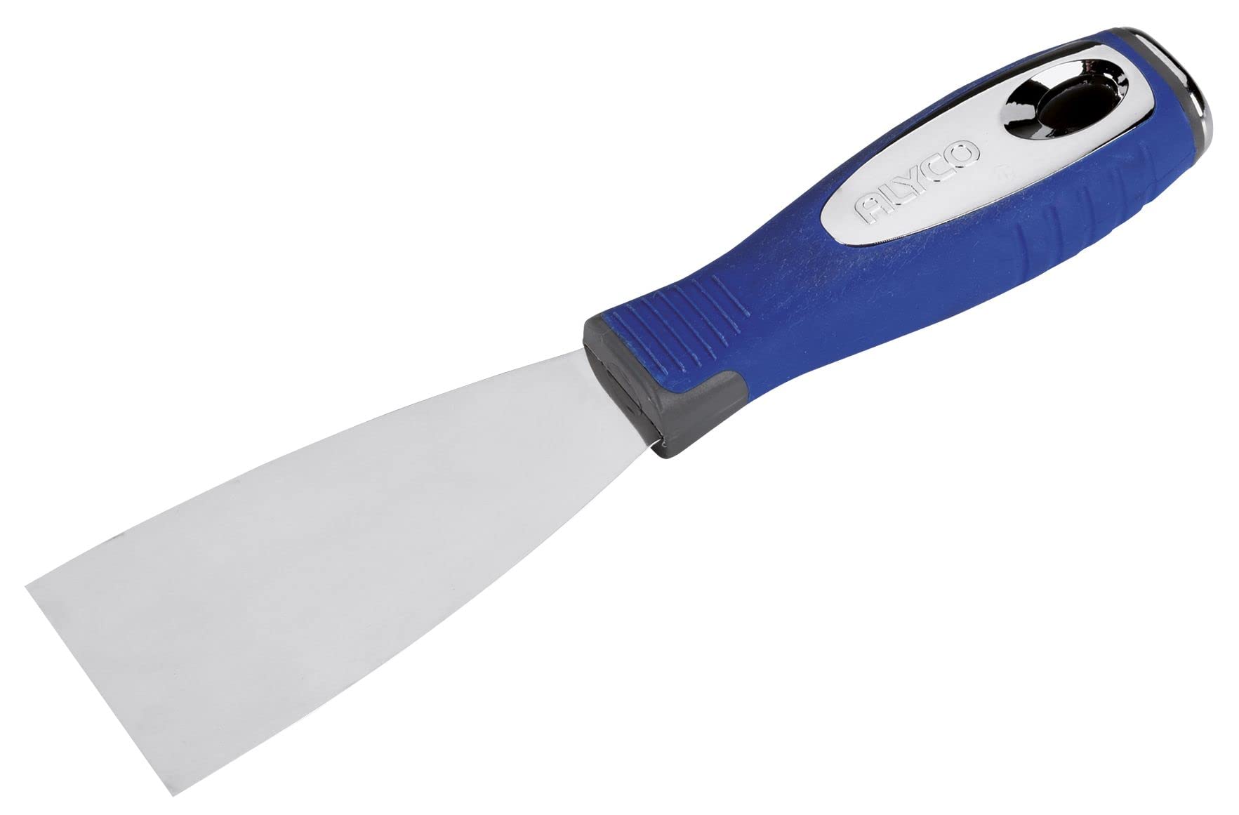 Flexible Stainless Steel Spatula 50mm with Tri-Component Handle - Perfect for Cooking, Baking, and Kitchen Use - ALYCO