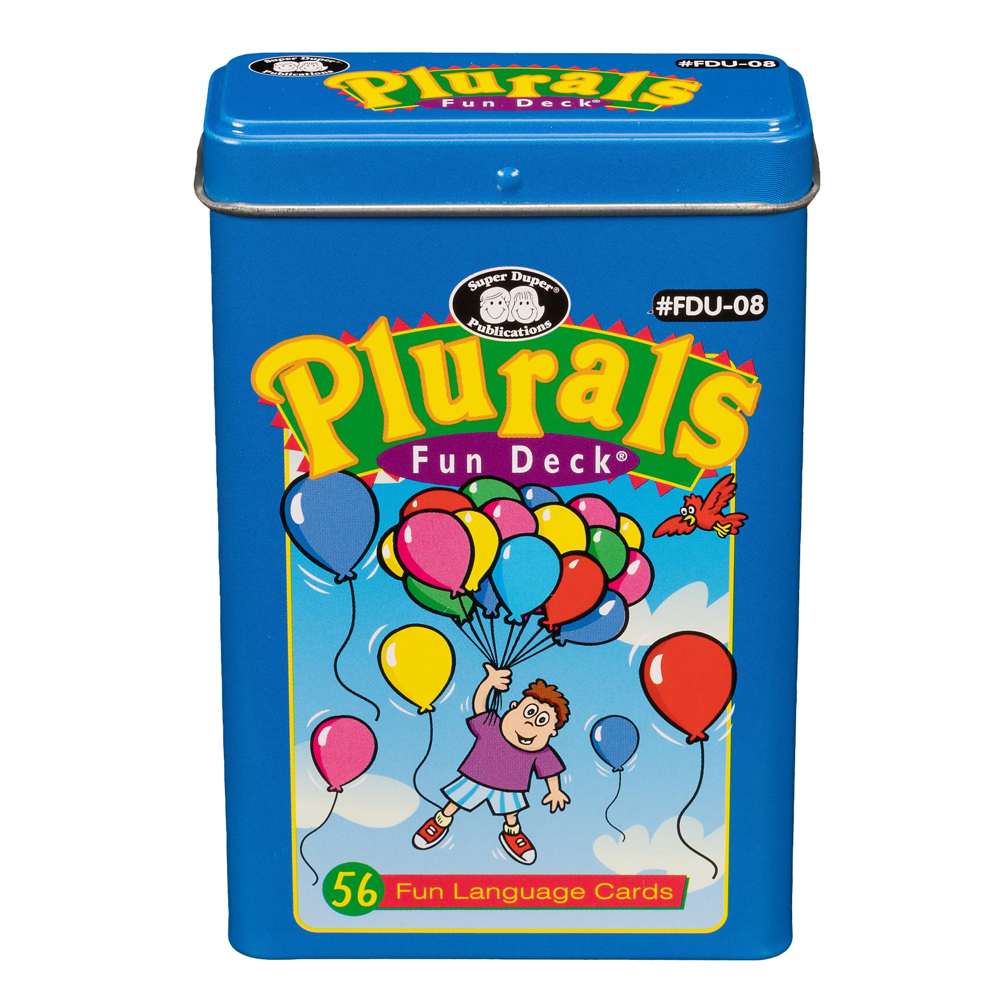 Super Duper Publications | Plurals Fun Deck Flash Cards | Educational Learning Tool for Kids | Improve Grammar Skills for Homeschool & Classroom Use