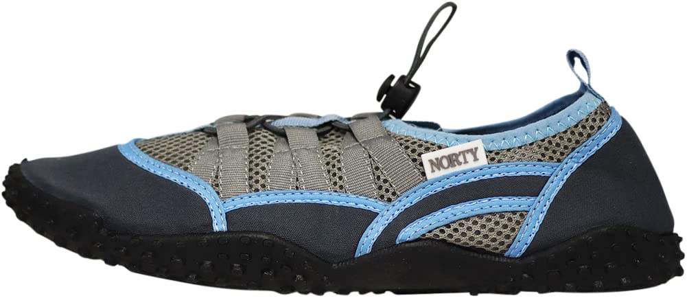 NORTY Wave Aqua Sock Water Shoes for Men - Quick-Dry Swim & Beach Shoes with Non-Slip Sole - Lightweight Water Socks for Swimming, Surfing, Kayaking & Outdoor Water Activities