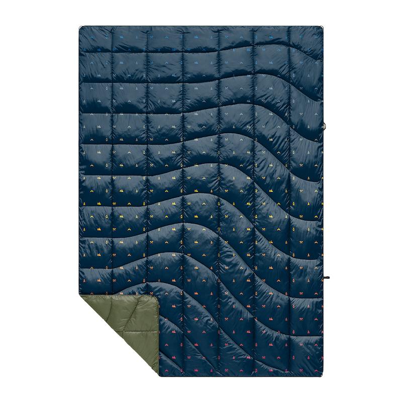 Ultra Soft 1 Person NanoLoft Puffy Blanket - Lightweight Warm Throw for Bed, Sofa & Travel - Perfect for Camping, Lounging and Cold Weather Coziness