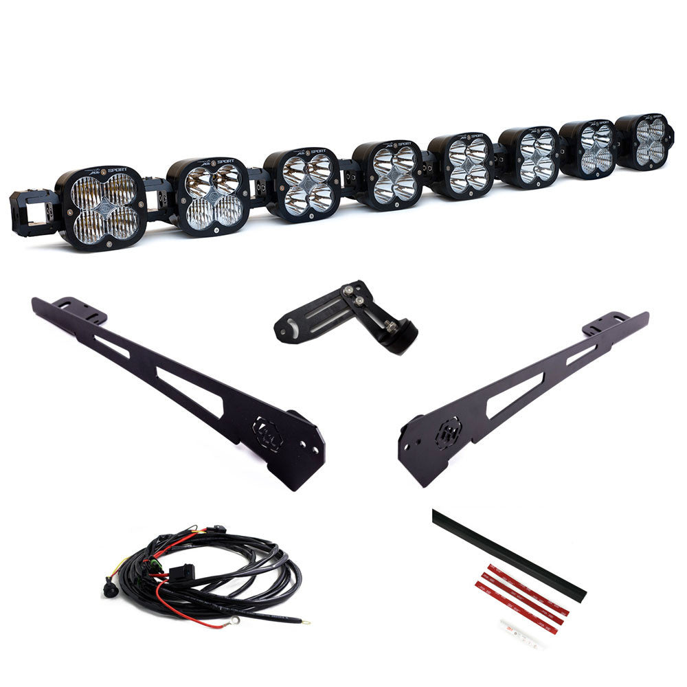 2024 Toyota Tacoma 8XL Linkable Roof Rack Kit - Heavy Duty Cargo Carrier for Camping & Outdoor Adventures