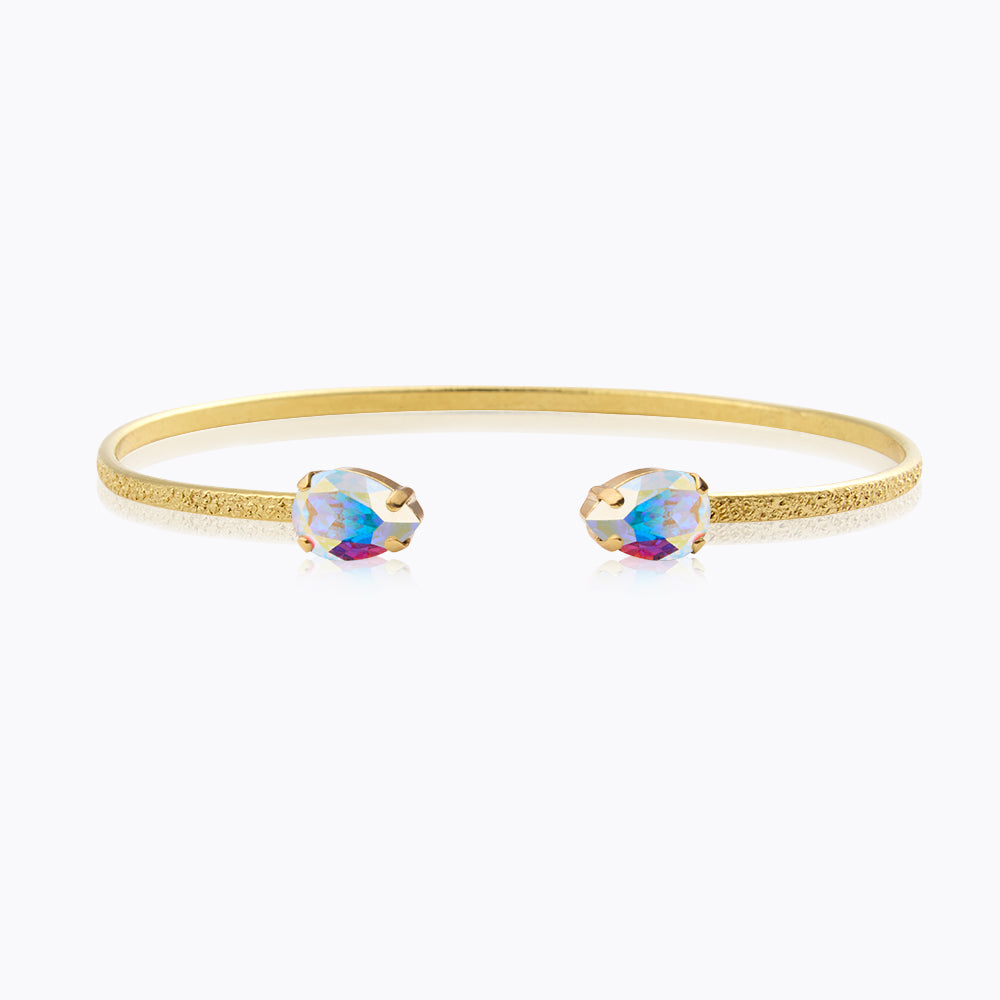 Petite Drop Bracelet with Aurora Boreale Design - Elegant Dainty Jewelry for Women | Perfect for Date Nights, Weddings & Special Occasions
