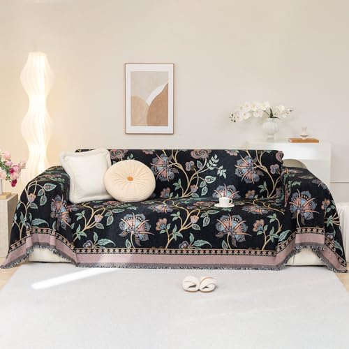 11# Botanical Floral Black