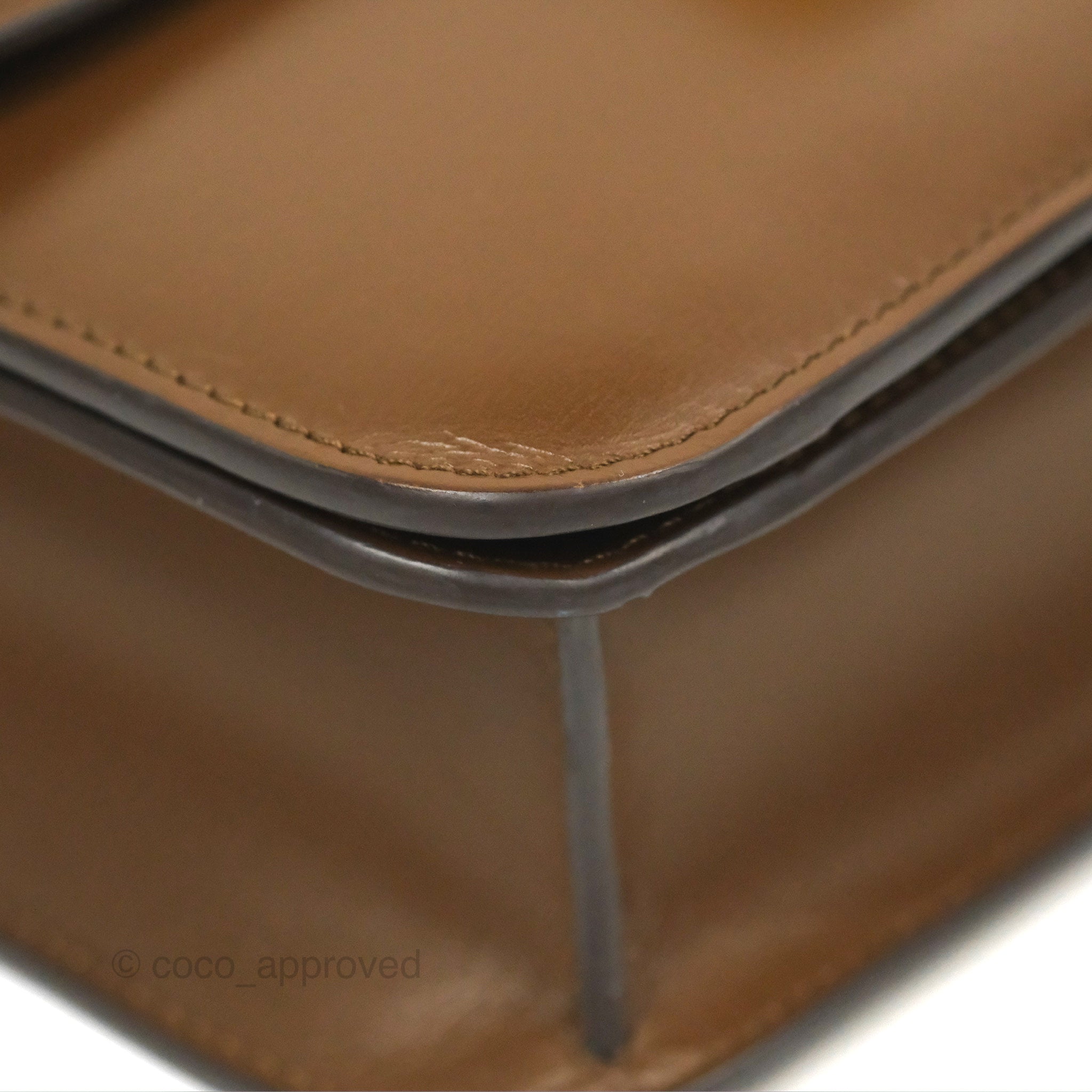 Celine Teen Classic Box Bag in Caramel Box Calfskin Leather - Stylish Crossbody Purse for Women, Perfect for Work, Travel & Everyday Use
