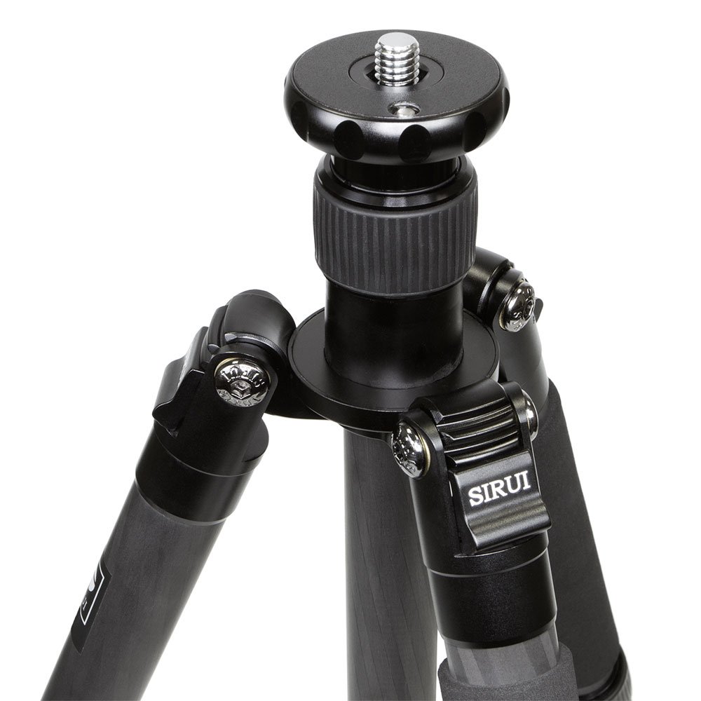 SIRUI T-1205X 5-Section Carbon Fiber Tripod - Lightweight Travel Tripod for DSLR Camera, Mirrorless Cameras, Video Shooting - Perfect for Photography, Vlogging, Hiking & Outdoor Adventures