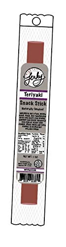 Premium Teriyaki Beef Jerky Sticks - 1oz (80 Pack) | High Protein, Low Carb Snacks for Hiking, Camping & On-the-Go | Moses Family Wholesale | Fresh Meat Snack Sticks