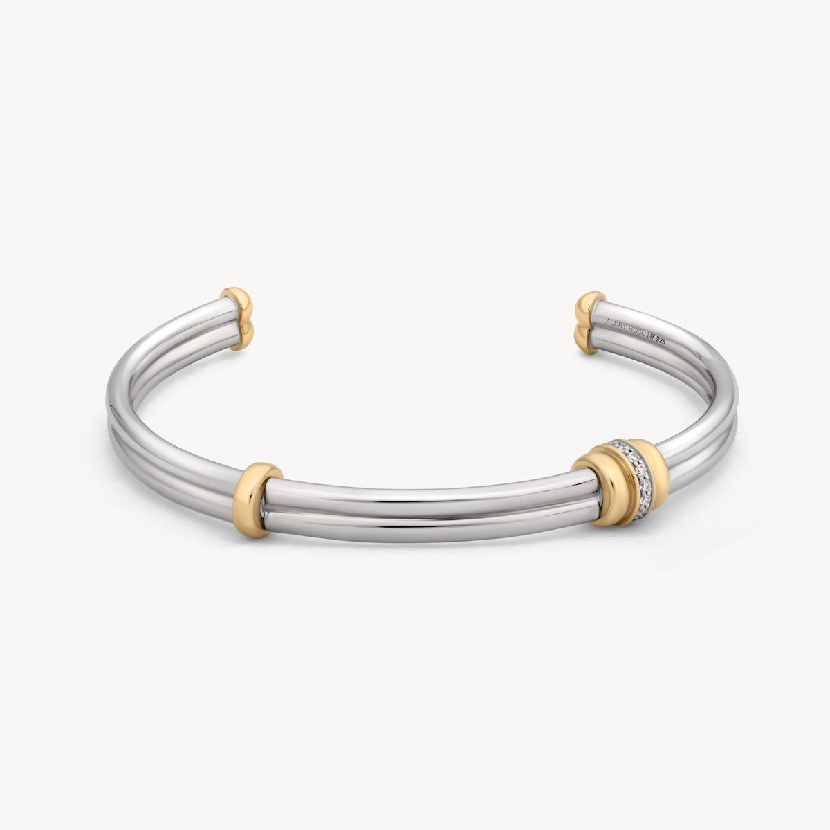Golden Arc Bracelet for Women - Elegant 14K Gold Plated Bangle - Perfect for Parties, Weddings & Everyday Wear