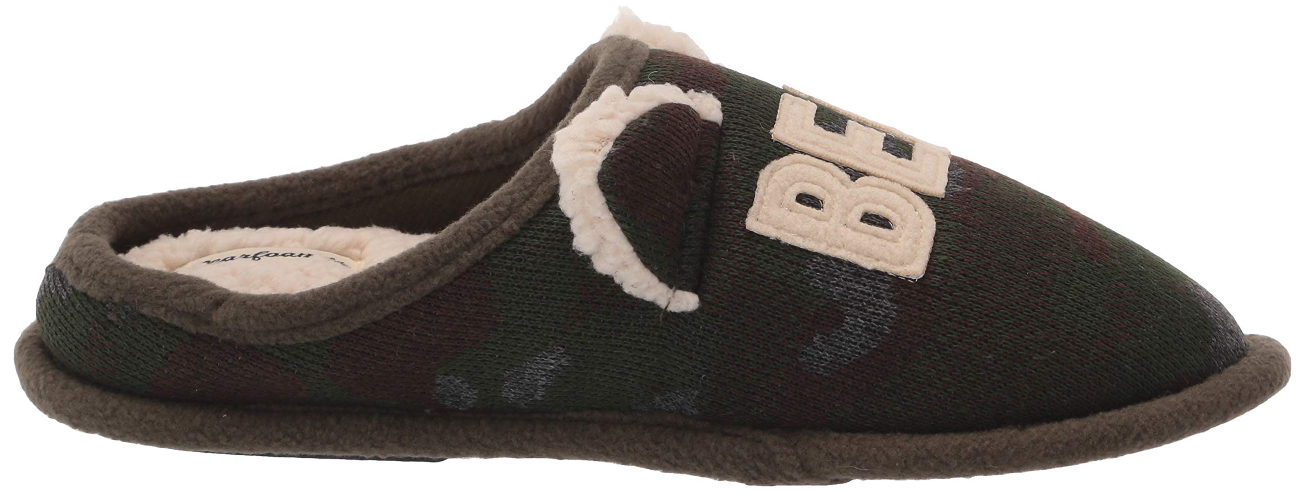 Dearfoams Women's Lil Bear Soft Memory Foam Clog Slippers - Cozy Indoor/Outdoor House Shoes for Relaxing at Home, Gardening & Errands