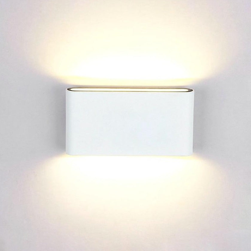 Ultra Thin Rectangular LED Wall Light - Modern Energy Efficient Lighting for Home, Office, and Commercial Spaces - Perfect for Accent, Ambient, and Decorative Lighting