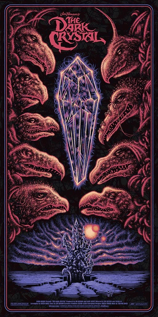 Dark Crystal Movie Poster - High-Quality Vintage Fantasy Wall Art for Home, Office & Gifts | Perfect for Movie Fans & Collectors