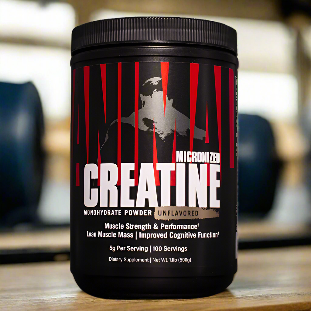 Premium Animal Creatine Powder 500g - Pure Muscle Building Supplement for Athletes & Bodybuilders - Supports Strength, Endurance & Recovery - Ideal for Pre/Post Workout & Fitness Training