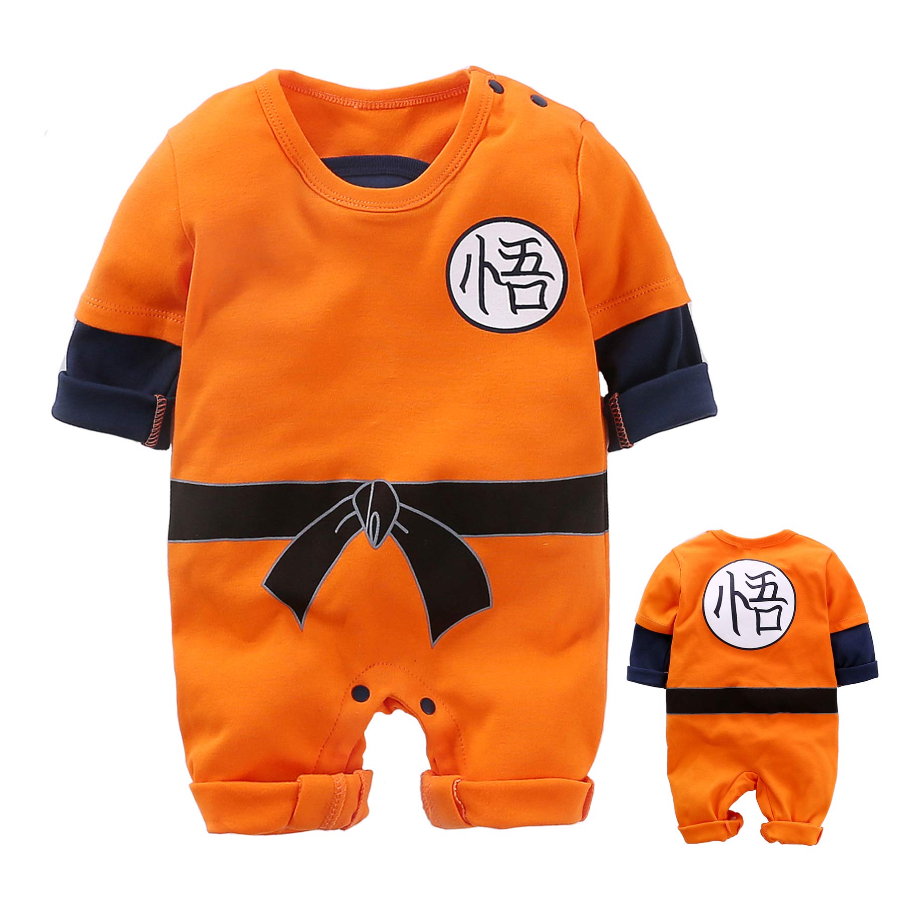 Beal Baby Anime Rompers - Long Sleeve Jumpsuit for Newborns & Toddlers - Perfect for Cosplay & Photo Shoots