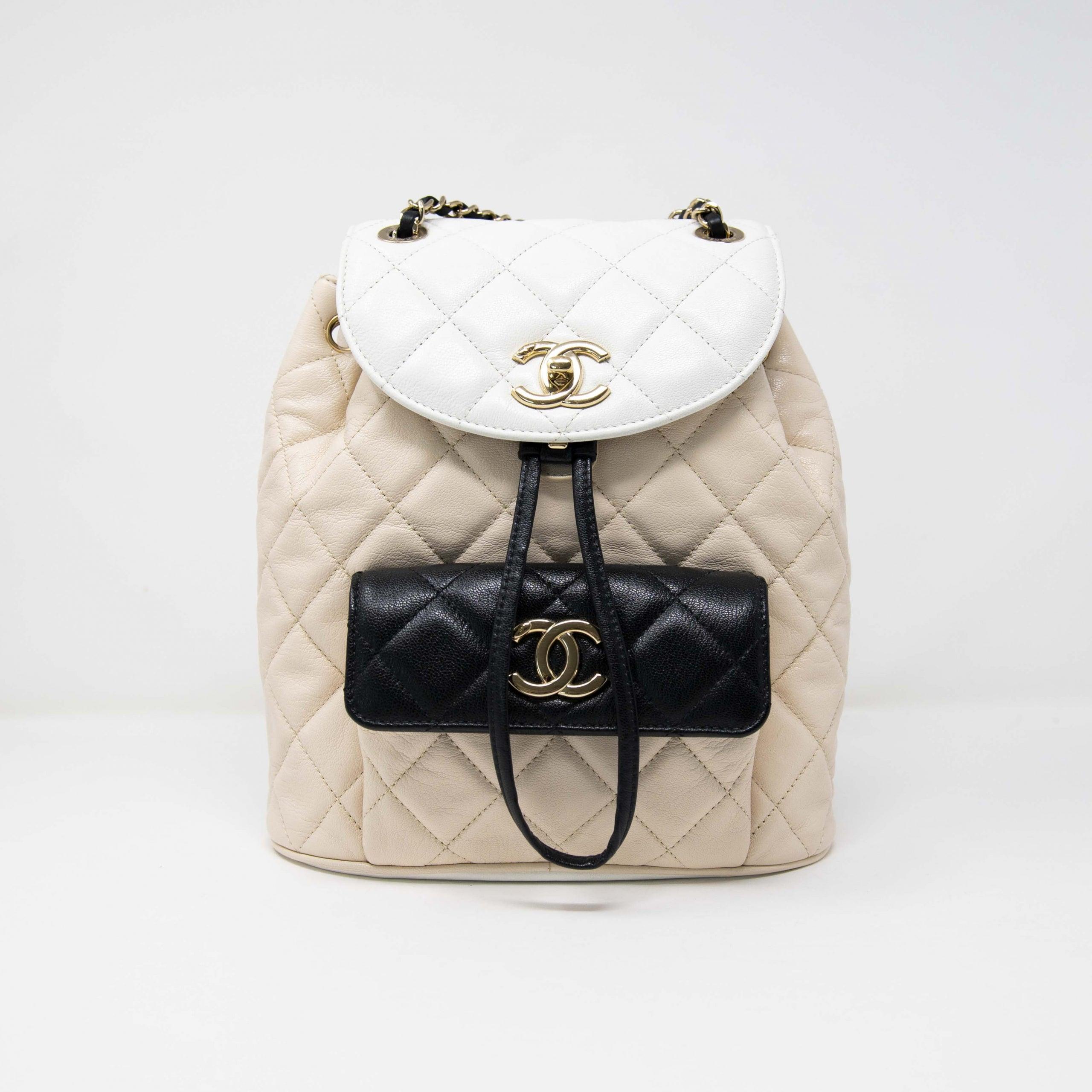 Chanel Tricolor Medium Duma Backpack - Luxury Designer Backpack for Women, Fashionable Everyday Use & Travel Accessory
