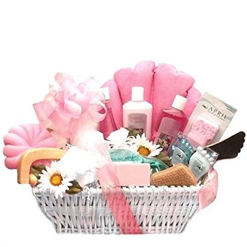 Luxury Spa Gift Basket for Mother's Day - Relaxation Gift Set with Bath Bombs, Scented Candles & Skincare - Perfect for Birthday, Anniversary & Self-Care Moments