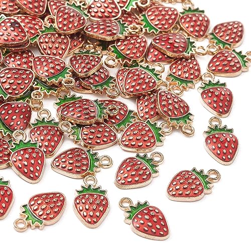 Titanium Red Strawberry-100pcs