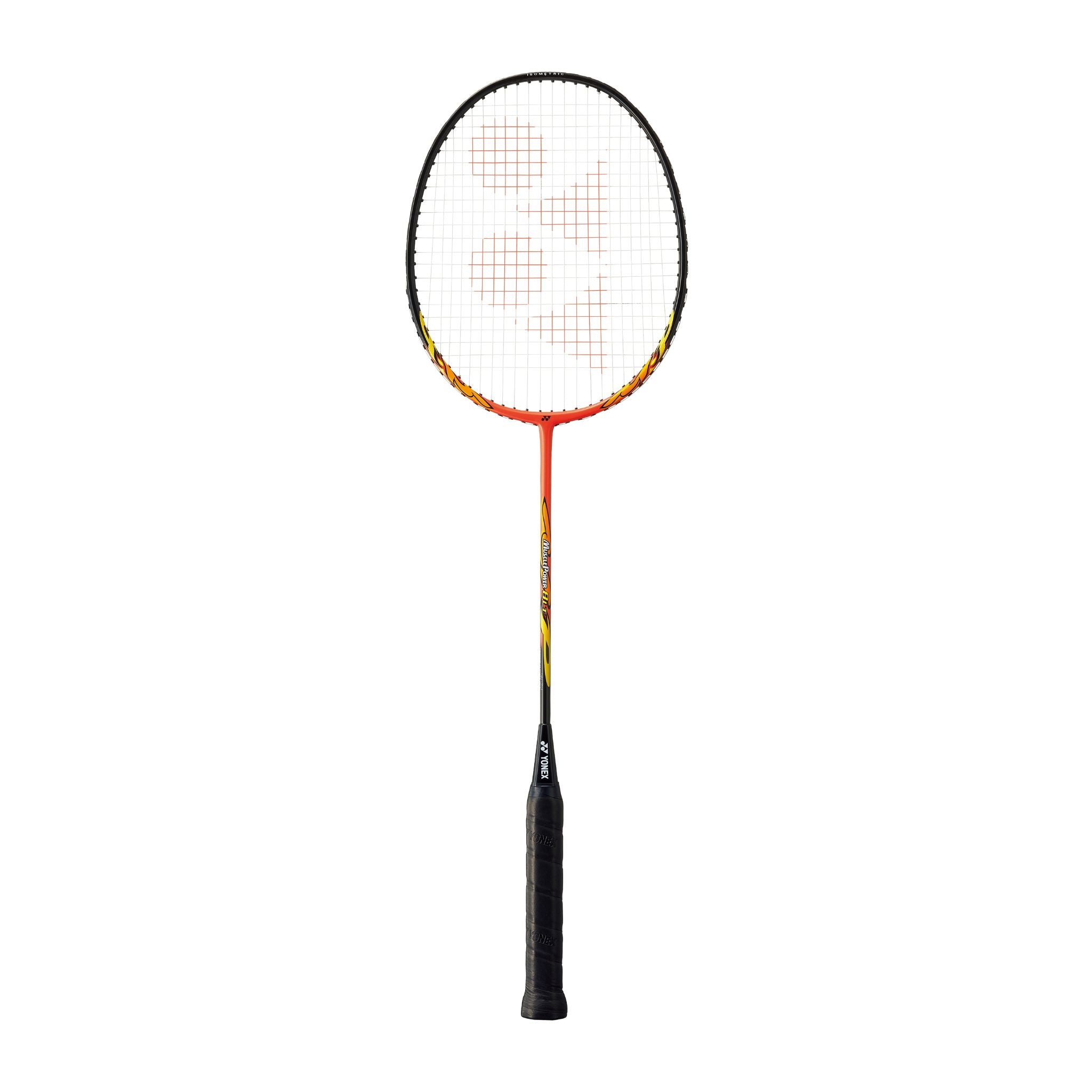 Yonex Muscle Power 8 LT Strung Badminton Racket - Lightweight Carbon Fiber Shaft with Durable Frame (Orange) | Perfect for Beginners & Intermediate Players | Indoor & Outdoor Court Sports