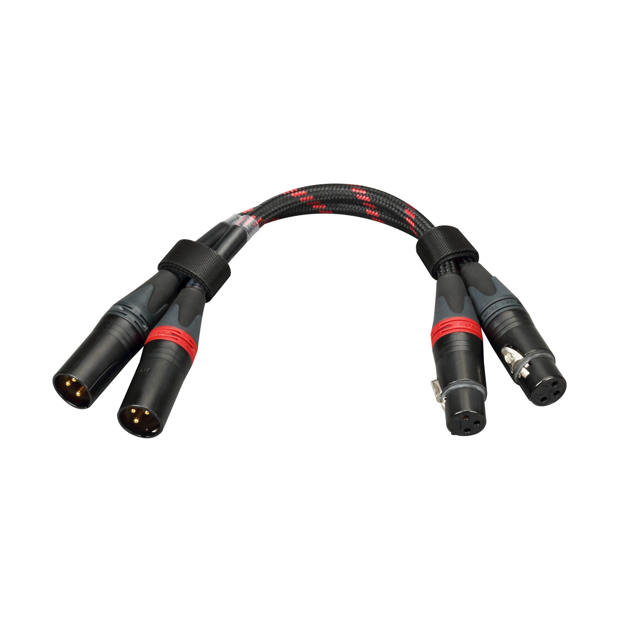 Premium Topping TCX1 25 XLR Balanced Audio Cable Pair - High-Quality Studio & Live Performance Microphone Cables for Professional Recording Equipment