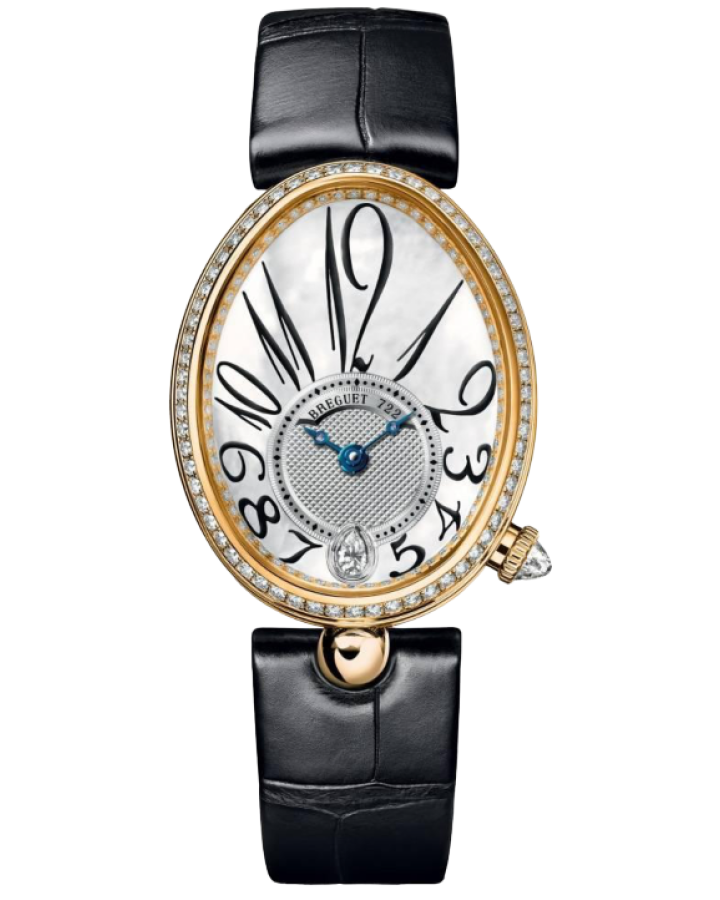 Breguet Reine de Naples Automatic 18K Yellow Gold Diamond Ladies Watch - Luxury Women's Timepiece for Elegant Evenings & Special Occasions