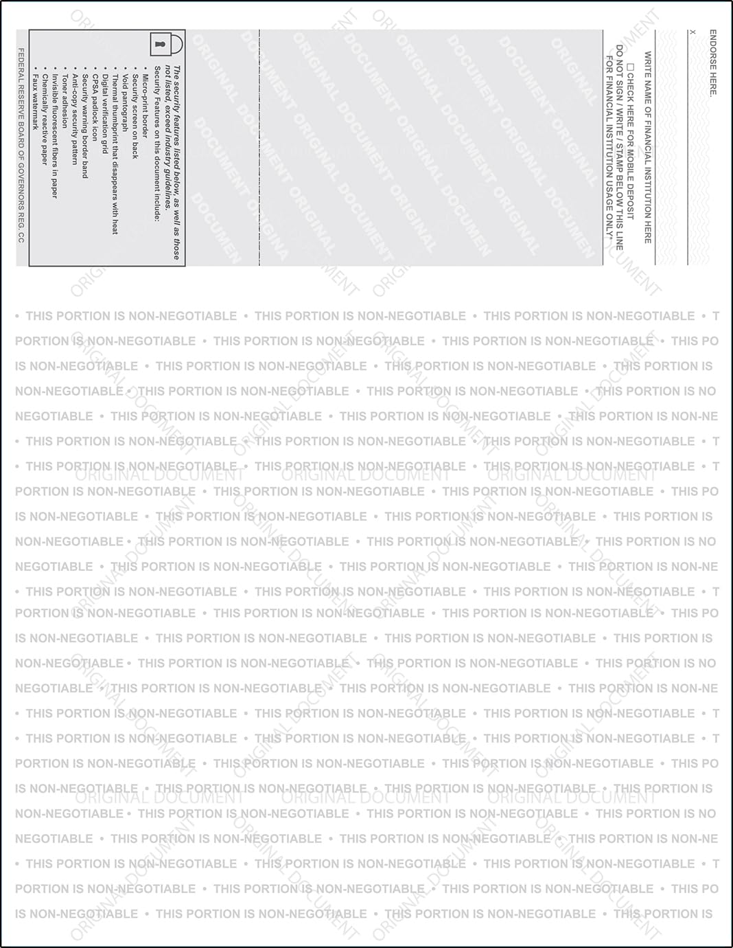 High Security Custom Computer Checks Compatible with QuickBooks (QB) Accounting Software - 100 Checks for Business & Office Use