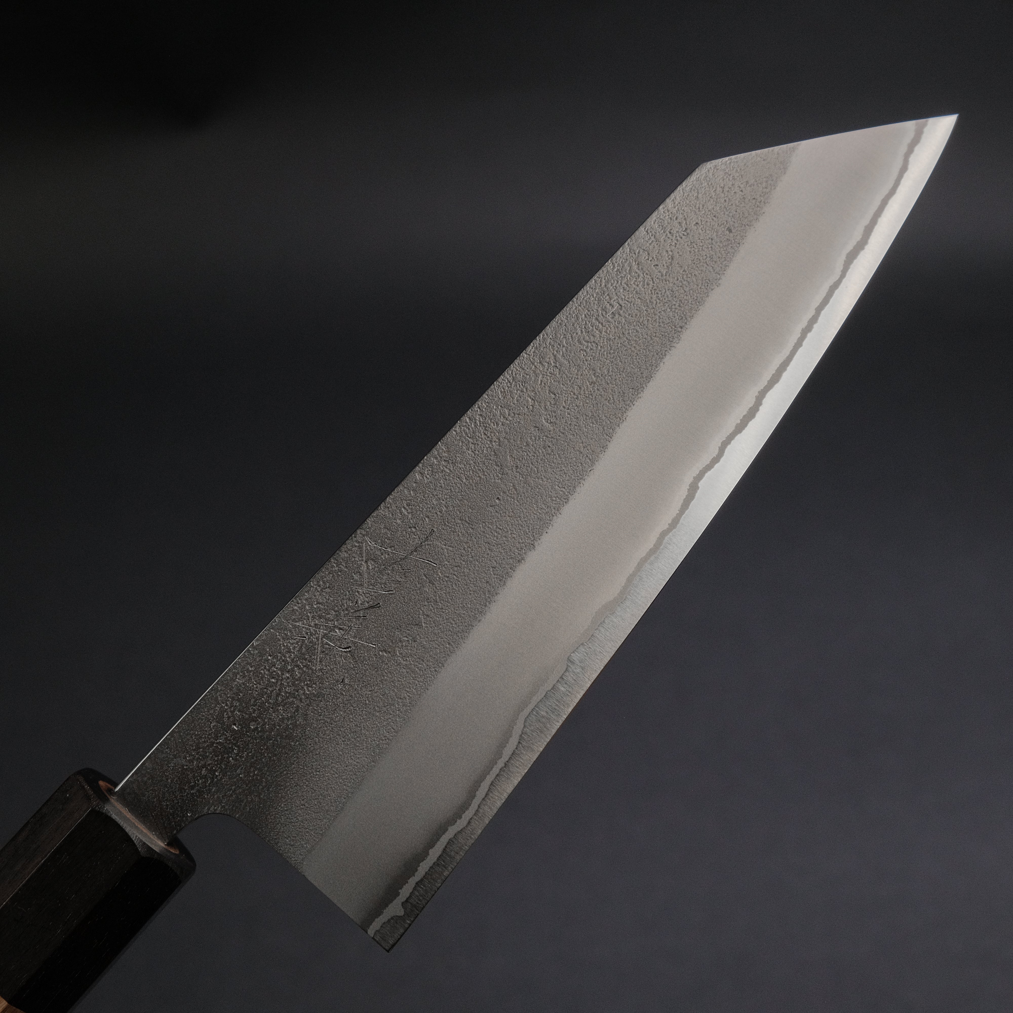 Yoshikane White #2 Nashiji Bunka Knife 165mm with Enju Handle - Japanese Kitchen Knife for Slicing, Dicing & Precision Cutting