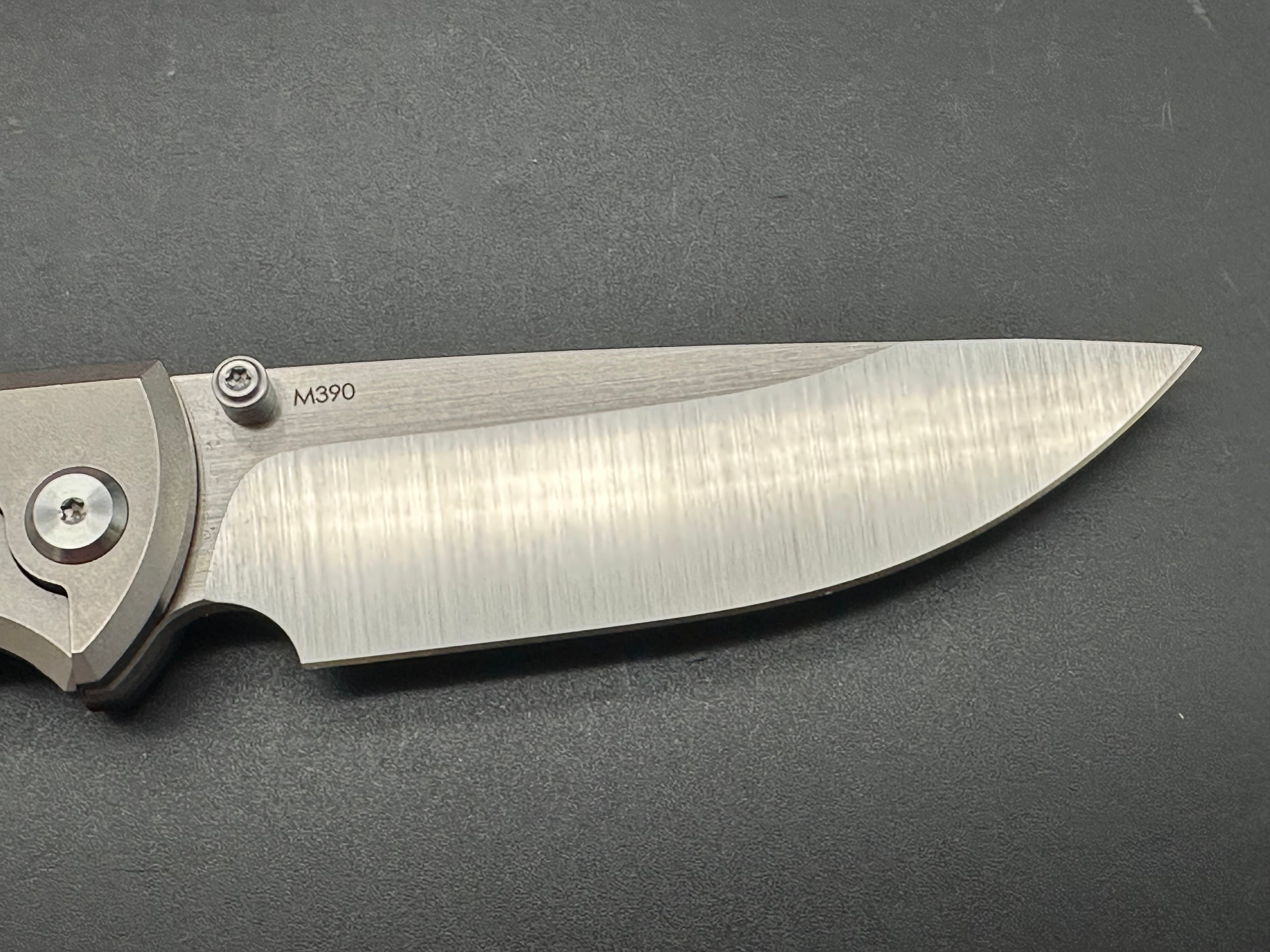 Chaves 229 Liberation Drop Point Folding Knife - Premium G10 Handle, Razor Sharp Blade for EDC, Outdoor & Tactical Use
