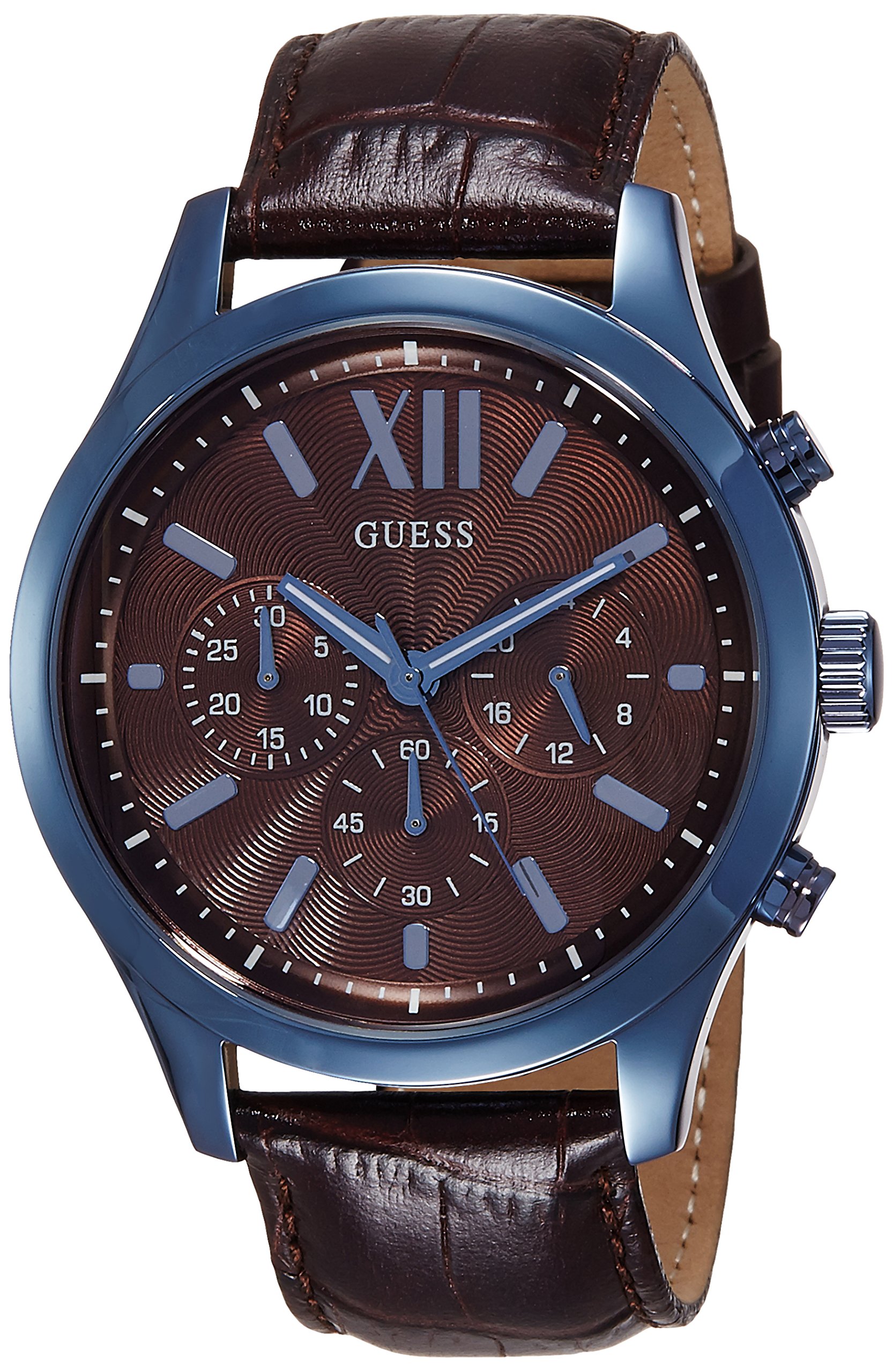 GUESS ELEVATION Men's Analog Watch W0789G2 - Stylish Stainless Steel Chronograph for Business, Casual & Formal Occasions