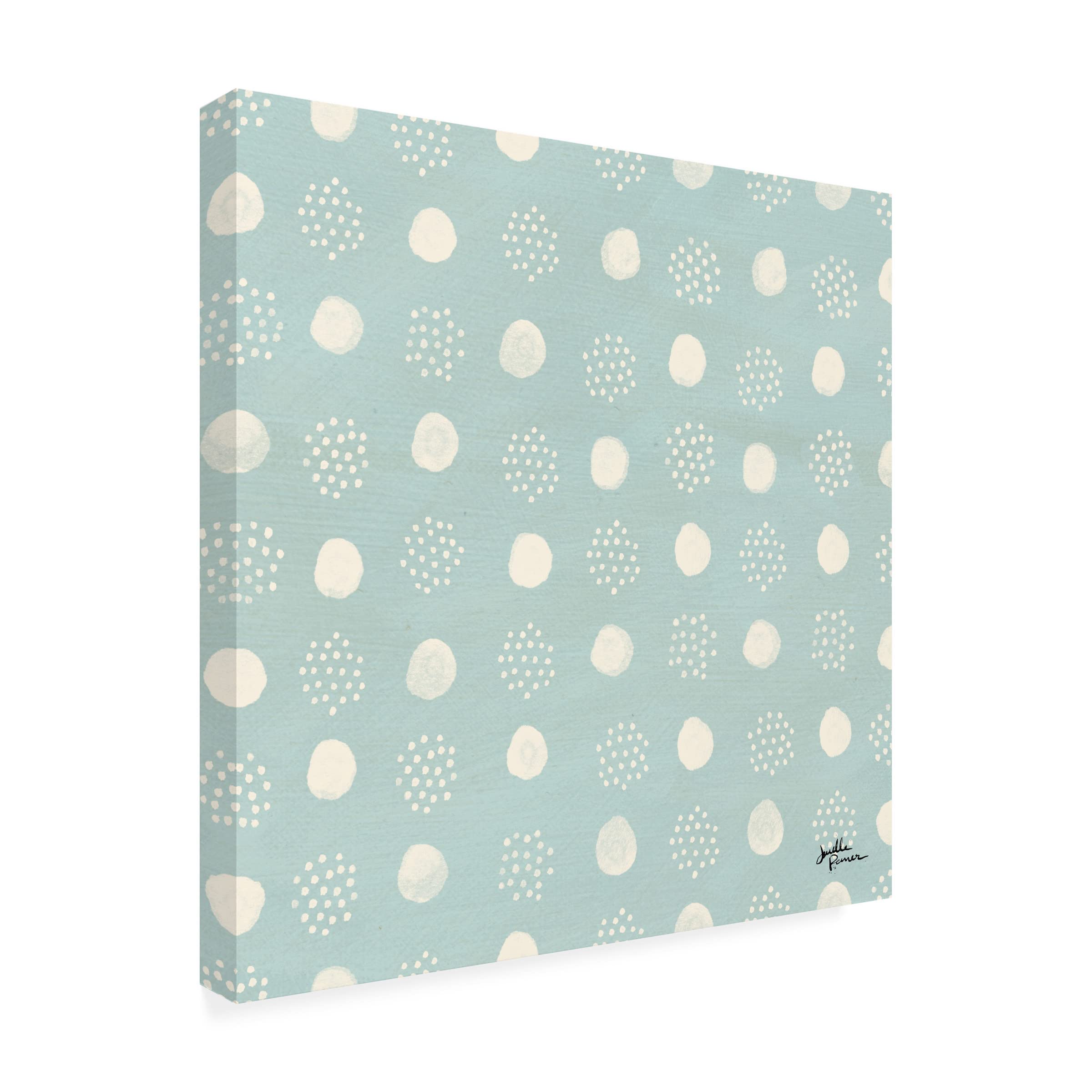 Janelle Penner Spring Botanical Pattern VIA Canvas Art Print - Floral Wall Decor for Living Room, Bedroom & Office - Trademark Fine Art Collection