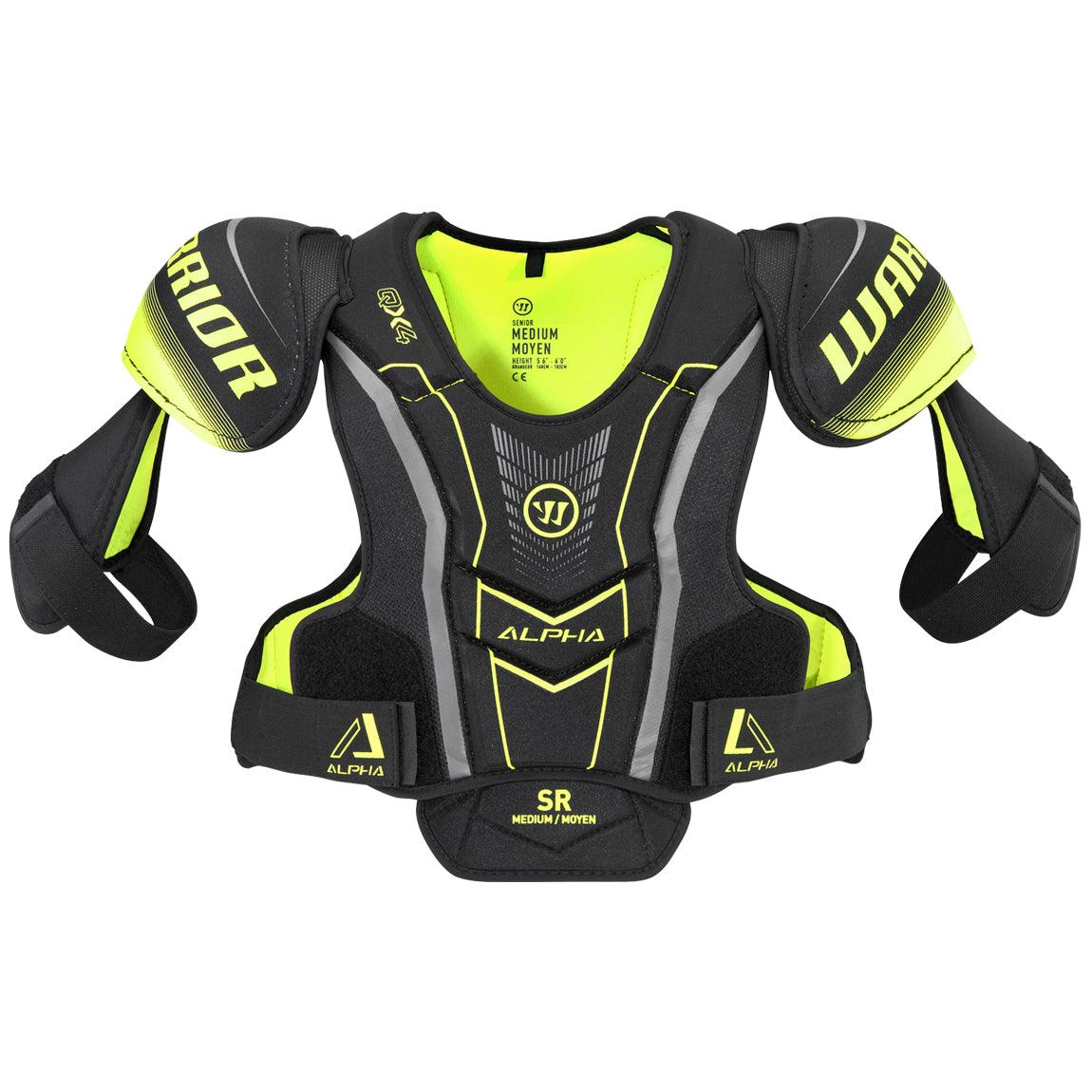 Alpha QX4 Junior Shoulder Pads - Youth Football Protective Gear for Training & Games - Lightweight Comfort for Young Athletes
