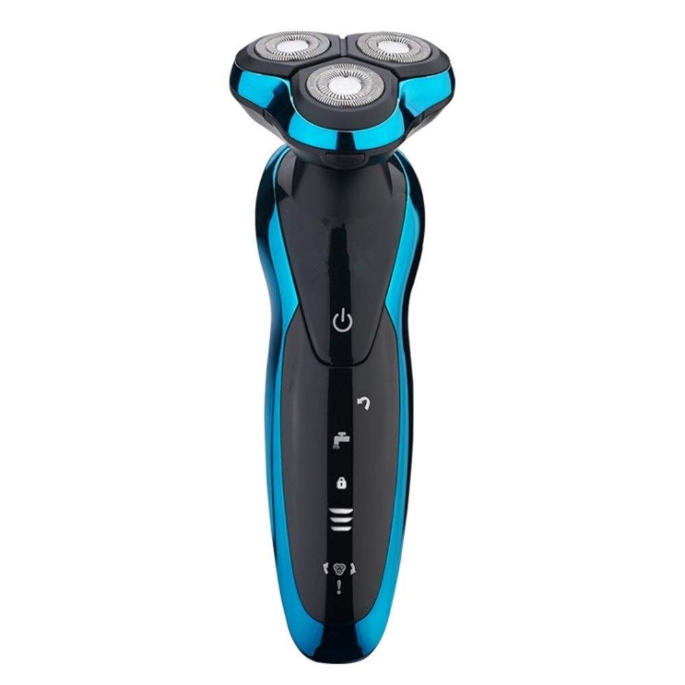 4D Electric Shaver for Men - Waterproof Floating Head Beard Trimmer with Washable Blades | Perfect for Travel, Gym & Daily Grooming