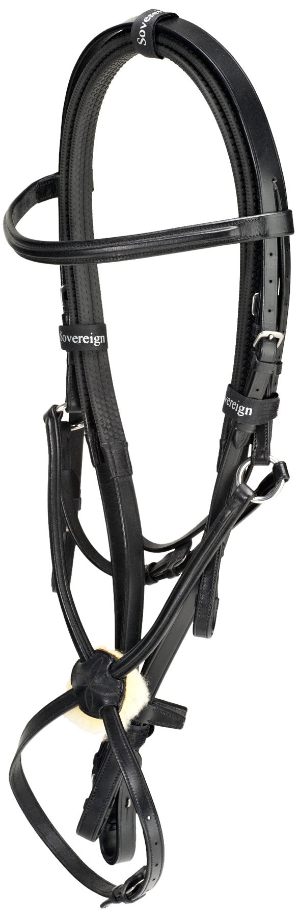 Westminster Bridle Black/Pony - Premium Leather Horse Bridle for Equestrian Riding, Training & Show - Perfect for Dressage, Jumping & Trail Riding