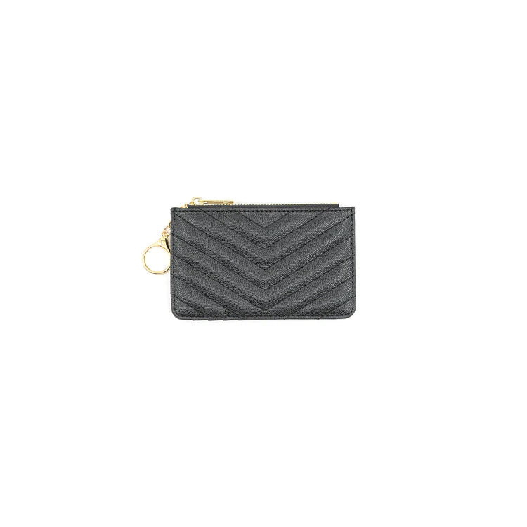 Quilted Keychain for Women & Men - Stylish & Durable Key Holder for Everyday Use - Perfect for Keys, Wallets & Bags | Gift Idea for Travel, Office & Home