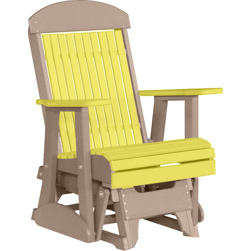 Yellow on Weatherwood