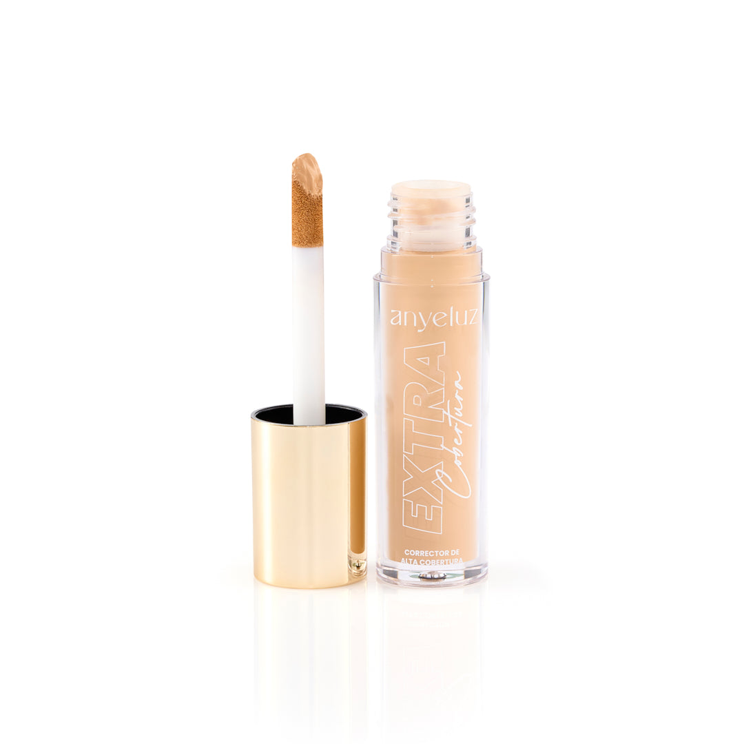 Extra Coverage Corrector - High Pigment Concealer for Dark Circles & Blemishes | Perfect for Everyday Makeup & Professional Use