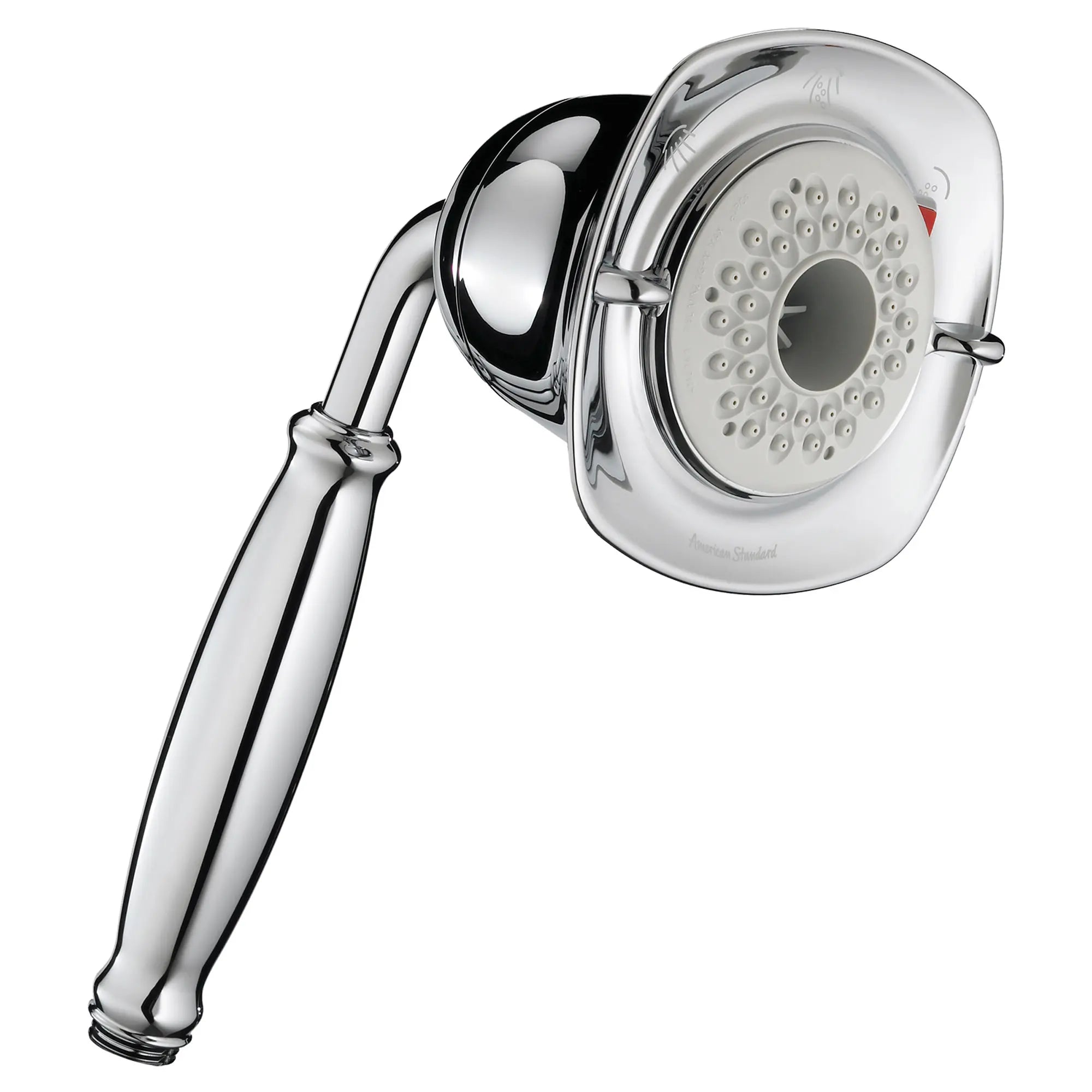FloWise Square Transitional 2.0 GPM 10 Inch 3-Function Handheld Shower Head - Perfect for Bathroom, Spa, and Relaxation at Home