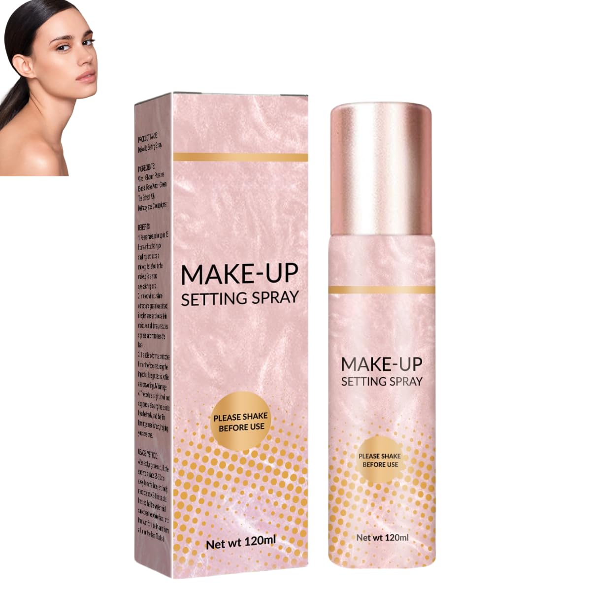 GeRRiT 2024 New Glamstay+ Makeup Setting Spray - Matte Finish, Long-Lasting & Hydrating Makeup Fixer for All Skin Types | Natural Look | Perfect for Daily Wear, Weddings & Photo Shoots