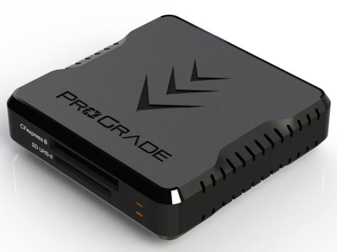 ProGrade Digital CFexpress Type B & UHS-II SDXC Dual Slot Card Reader - USB 3.2 Gen 2 High-Speed Memory Card Reader for Photographers & Videographers - Perfect for DSLR, Mirrorless Cameras & 4K Video Editing