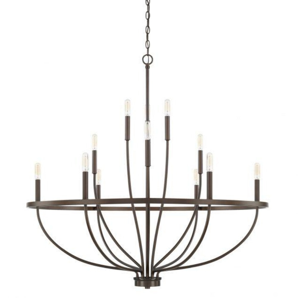 Balboa Chandelier - Elegant Modern Crystal Ceiling Light Fixture for Dining Room, Living Room & Bedroom | Perfect for Home Decor & Interior Design