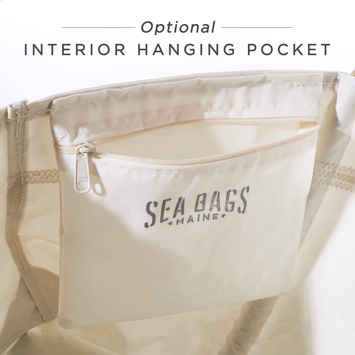 Eco-Friendly Recycled Sailcloth Breton Stripe Tote Bag with Anchor Print - Large White Beach Bag for Women, Spacious Work Tote & Travel Bag with Rope Handles | Perfect for Beach Trips, Office Commute & Weekend Getaways