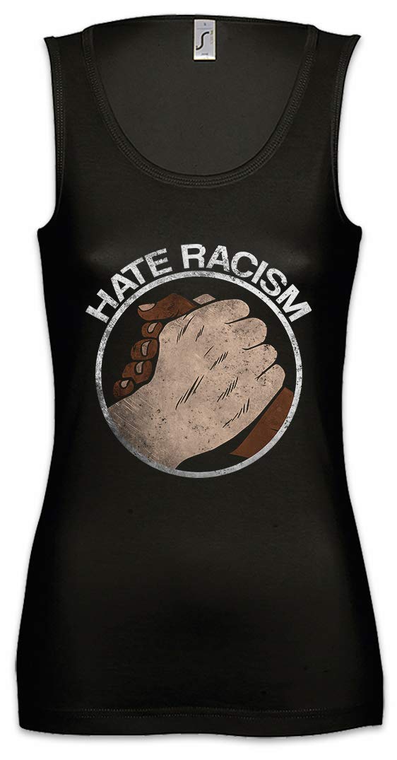 Anti Racism Women's Tank Top - Urban Backwoods Graphic Workout Shirt for Gym, Fitness & Training | Casual Streetwear & Protest Apparel