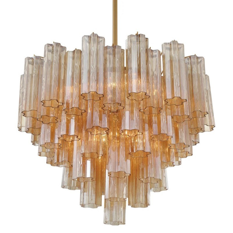 Addens 12-Light Modern Crystal Chandelier - Elegant Dining Room Lighting Fixture for Home Decor, Perfect for Living Room, Bedroom, and Entryway